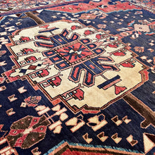 1930 AFSHAR RUG 5’ 1” x 6’ 7” (MED.FEA.#7337)