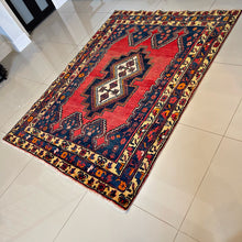 1950 AFSHAR RUG 4’ 6” x 6’ 3” (MED#572)