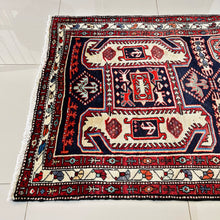 1950 ARDEBIL LENKORAN RUG 3’ 6” x 9’ 8” (RUN.FEA.6333)