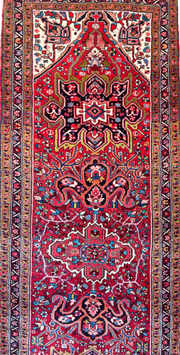 1950 HERIZ RUG 3’ 7” x 11” 2” (RUN#5948)