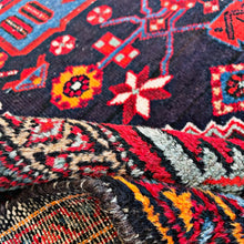 1930 PERSIAN ZANJAN RUG 4’ 5” x 6’ 7” (MED.FEA.202)