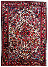 1940 BORCHALU RUG 4’ 9” x 6’ 8” (MED.FEA.713)