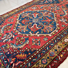 1930 HERIZ RUG 3’ 2” x 10’ 6” (RUN.FEA.6350)