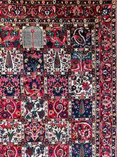 1950 BAKHTIARI RUG 7’ 1” x 10’ 8” (LAR#411)