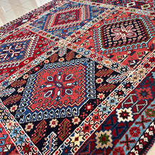 1950 YALAMEH RUG 3’ 4” x 4’ 10” (MED.FEA#2950)