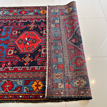 1930 PERSIAN ZANJAN RUG 4’ 5” x 6’ 7” (MED.FEA.202)