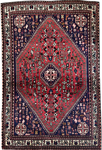 1970 ABADEH RUG 3’ 4” x 5’ 1” (MED.286)