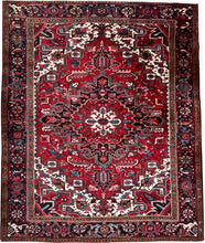 1950 HERIZ RUG 7’ 10” x 9’ 3” (LG.FEA.5001)