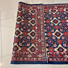 1960 PERSIAN VARAMIN RUG  3’ 3” x 5’ 1” (MED.FEA.6179)