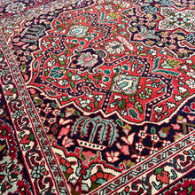 1970 TABRIZ RUG 4’ 8” x 6’ 6” (MED/FEA#569)