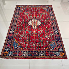 1930 AFSHAR RUG 4’ 3” x 6’ 7” (MED/FEA#53612)