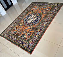 1940 ARDEBIL RUG 4’ 4” x 6’ 6” (MED.FEA#30831)