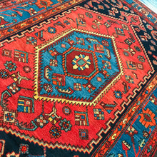 1930 ZANJAN RUG 4’ 4” x 6’ 6” (MED/FEA#948)