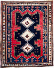 1930 AFSHAR RUG 5’ 5” x 6’ 9” (MED.FEA.250)