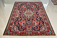 1940 PERSIAN MAHAL RUG 4’ 10” x 6’ 10” (MED.FEA.184)