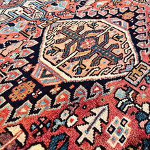 1940 QARAJEH (KARAJA) RUG 3’ 4” x 9’ (RUN.4781)