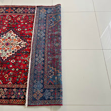 1930 AFSHAR RUG 4’ 3” x 6’ 7” (MED/FEA#53612)