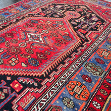 1950 ZANJAN RUG 4’ 4” x 8’ (MED/FEA#162)