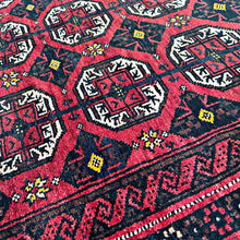 1940 BALUCH RUG 3’ 3” x 6’ 5” (MED#6406)