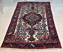 1930 SHAHSAVAN RUG 4’ 5” x 7’ (MED.FEA.30822)