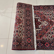 1960 BIDJAR RUG 3’ 3” x 4’ 9” (MED.FEA.1275)