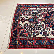 1930 SHAHSAVAN RUG 4’ 5” x 7’ (MED.FEA.30822)